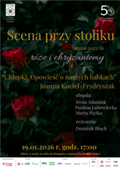 Scena przy stoliku:Chłopki