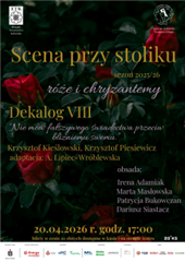 Scena przy stoliku:Dekalog VIII